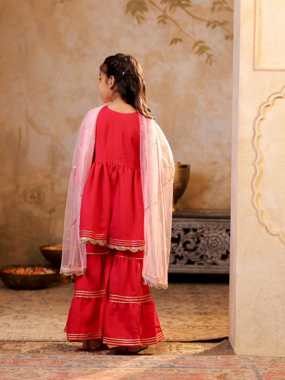 Gotapatti Sharara set with Dupatta