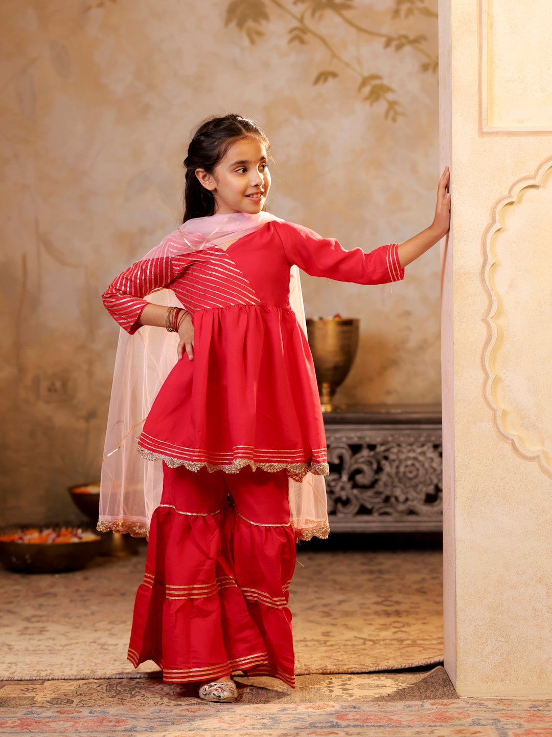 Gotapatti Sharara set with Dupatta