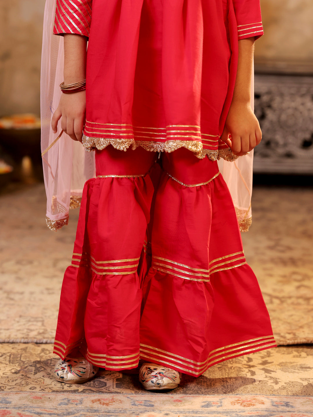 Gotapatti Sharara set with Dupatta